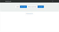 Desktop Screenshot of gamergrounds.com