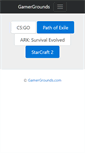 Mobile Screenshot of gamergrounds.com